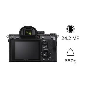 Sony Alpha A7 Iii Full-Frame Professional Camera 35Mm Sensor With Sel2870 Interchangeable Lens, 24.2 Megapixels - Black (Ilce-7M3K) - Image 9