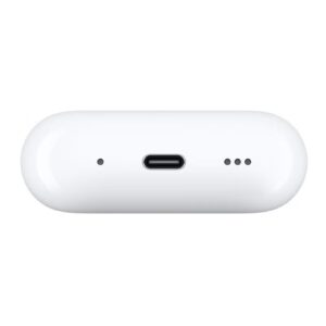 Apple AirPods Pro 2 Wireless Earbuds, Bluetooth Headphones, Active Noise Cancellation, Hearing Aid Feature, Transparency, Personalized Spatial Audio, High-Fidelity Sound, H2 Chip, USB-C Charging White - Image 5