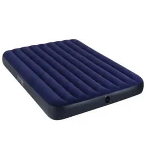 Inflatable Mattress Household Outdoor Single Double Air Cushion Bed Enlarged and Thickened Flocked Lunch Fold Air Bed - Image 5
