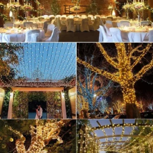 Solar Lights Outdoor Waterproof Strips 8 Lighting Modes Suitable for Outdoor Trees Courtyards Gardens Terraces Balconies - Image 7