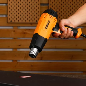 DEKO DKHG06 2000W Heat Gun 2 Temperature Adjustment 3 Accessories Advanced Electric Hot Air Gun Electric Tools - Image 6