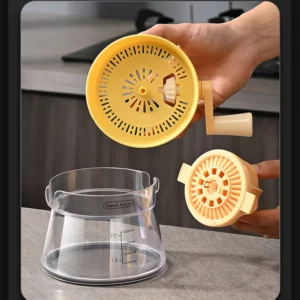 Hand Juicer for Orange Manual Lemon Grapefruit Squeezer with 500ml Storage Box Food Grade Plastic Fruit Juice Making Tool - Image 3