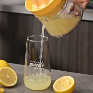 Hand Juicer for Orange Manual Lemon Grapefruit Squeezer with 500ml Storage Box Food Grade Plastic Fruit Juice Making Tool - Image 5