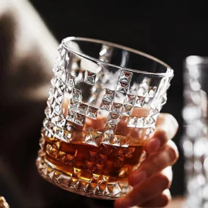 315ml/350ml Glass Diamond Relief Luxury Cups Water Dispenser Drinkware Wedding Gifts Wine Glasses Tazas Juice Cup Beverage Cup - Image 4
