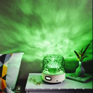 Water Ripple Projection Light Bluetooth Speaker Living Room Bedroom Bedside Small Night Light Restaurant Bar Atmosphere Light - Image 2