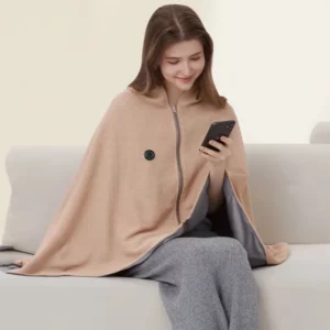 Xiaomi USB Electric Blanket Portable Warm Blanket Washable Shoulder and Knee 2Use Fast Heating Winter Home Camping Warm Blanket - Image 3