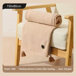 Xiaomi USB Electric Blanket Portable Warm Blanket Washable Shoulder and Knee 2Use Fast Heating Winter Home Camping Warm Blanket - Image 5
