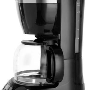 Coffee Maker, 10-Cup Drip Coffee Machine with 1.25L Glass Carafe, Easy-Grip Handle, Drip Stop, Non-Stick Warming Plate, Auto-Shutoff, Boil Dry Protection, 1.25 L 750 W DCM750S-B5 Black/Silver - Image 3