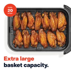 Digital Slim Air Fryer XL, Clear Window & Internal Light, 2.4KG, Space-Saving Design, 5 Presets, Air Fry, Roast ,Bake, Reheat & Dehydrate, 2 Years Warranty 7 L 1700 W AFS200 Black - Image 7