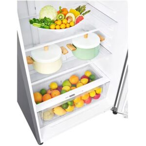 509L Net capacity Double Door Top Mount Refrigerator with Smart Inverter Compressor, DoorCooling, Multi AirFlow, Humidity Controller, Smart Diagnosis LTC752HQCM Dark Graphite - Image 3