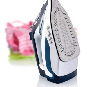 Steam Iron, 380ml Water Tank, Ceramic-Coated Soleplate, Anti-Drip, Anti-Calc, Auto Shutoff, Vertical Steam, Self-Clean, Steam Burst, 35g/min Continuous Steam, 380 ml 2400 W X2150-B5 Blue/White - Image 6