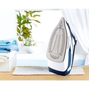 Steam Iron, 380ml Water Tank, Ceramic-Coated Soleplate, Anti-Drip, Anti-Calc, Auto Shutoff, Vertical Steam, Self-Clean, Steam Burst, 35g/min Continuous Steam, 380 ml 2400 W X2150-B5 Blue/White - Image 7