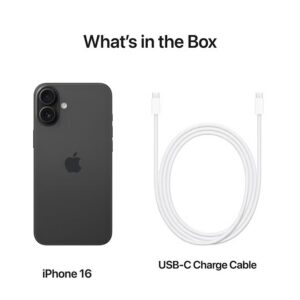iPhone 16 128GB Black 5G With FaceTime - International Version - Image 3