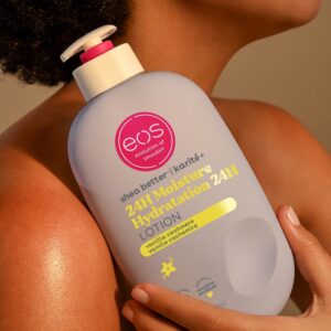 EOS Shea Better Body Lotion - Vanilla Cashmere, 24-Hour Moisture Skin Care, Lightweight & Non-Greasy, Made with Natural Shea, Vegan - Image 1