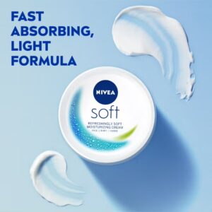 Soft Refreshingly Moisturizing Cream With Vegan Formula For Face Body And Hand 200ml - Image 4