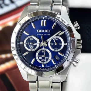 Seiko Spirit Chronograph Blue Dial SBTR011 - Image 2