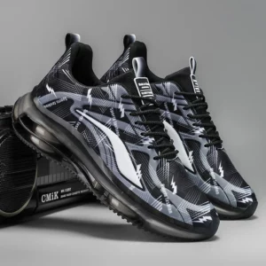 Men's Fashion Basketball Shoes with Air Cushions, Comfortable and Non-Slip, Breathable and Shock-Absorbing, Suitable for Men's Outdoor Activities - Image 7