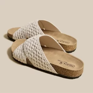 Asgard Women's Cork Thick Sole Sandals Summer Comfort Non-Slip Breathable Home Slipper Outdoor Lady Casual Platform Beach Shoes - Image 6