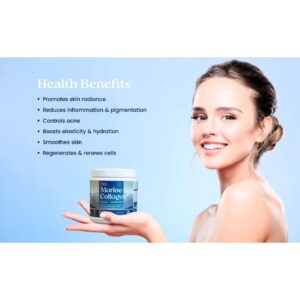VALEO Marine Collagen Japanese Collagen Peptides Unflavored 208 Gm, 8 G Per Serving - Image 3