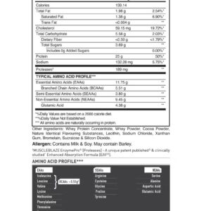 MuscleBlaze Biozorb Performance Whey Protein (Rich Chocolate, 5lbs / 2.27kg) - Image 6