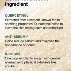 Heartleaf Quercetinol Pore Deep Cleansing Foam White 150ml - Image 3