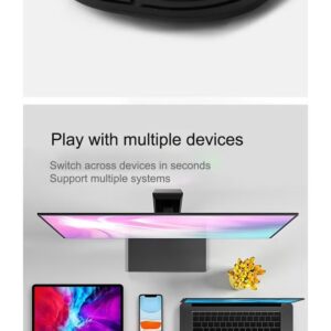 HP DM10 Wireless Bluetooth Dual Mode Mouse for office laptop Grey - Image 2