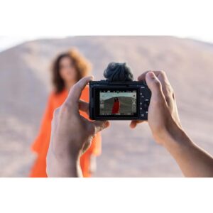 Sony Alpha ZV-E10 II Kit, Body + Lens, APS-C interchangeable-lens vlog camera, With 16-50 mm Lens, 26.0 MP, Exmor CMOS Sensor, Black, UAE Model - Image 3