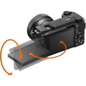 Sony Alpha ZV-E10 II Kit, Body + Lens, APS-C interchangeable-lens vlog camera, With 16-50 mm Lens, 26.0 MP, Exmor CMOS Sensor, Black, UAE Model - Image 5