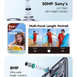Camon 40 Pro Dual SIM Sandy Titanium 12GB RAM 256GB 5G - Middle East Version - Image 6