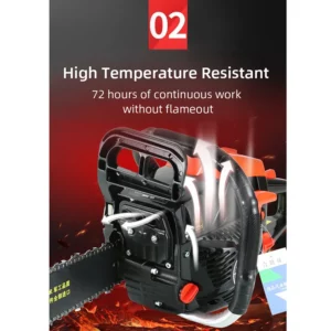 9800W High Power Chainsaw Professional Logging Saw 87CC 2-Stroke Petrol Gasoline Chain Saw Wood Cutter Tree Cutting Machine - Image 4