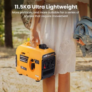 1200W Lightweight Gasoline Inverter Generators 230V Portable Generator for RV Camping for EU - Image 3
