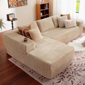 Vacuum Compression Sofa Cotton Tofu Block Module Combination Simple Living Room Small Apartment Sofa - Image 2