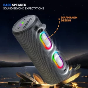 20W Portable Bluetooth Speaker Multifunctional Split Design Colorful Lights TWS & TF Support for Parties And Outdoor Sports - Image 3