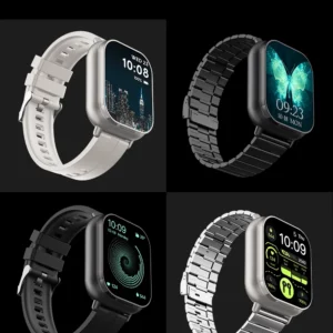 2 IN 1 Smart Watch Wireless Earbuds 2.01inch Screen BT Music Heart Rate Sports Assistant D8PRO Smartwatch with Silicone Sleeve - Image 2