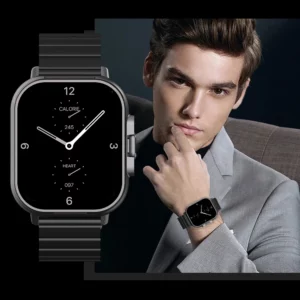 2 IN 1 Smart Watch Wireless Earbuds 2.01inch Screen BT Music Heart Rate Sports Assistant D8PRO Smartwatch with Silicone Sleeve - Image 3