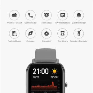 Amazfit GTS Smart Watch For Men Women 5 ATM Waterproof Sports Tracking Editable Widgets Music Control Refurbishment Machine - Image 3