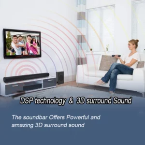 2.1 Channel Home Wireless Soundbar with Subwoofer Popular Home Theater System - Image 3