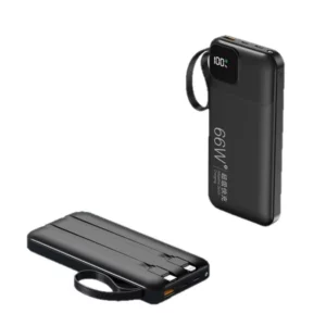 10000mAh Portable Power Bank with Built-in Cable Super Fast Charging High Capacity External Battery for Phone Travel - Image 4
