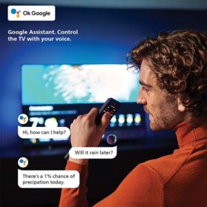 55 Inch 4K Ultra HD Smart Google TV with Hands-Free Voice Control Dolby Vision Atmos HDR10 with built-in Google Assistant (2025 Model) 55PUT7110/56 - Black 55PUT7110 Black - Image 4