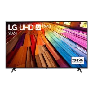 LG 55 Inch LG UHD UT80 4K Smart TV AI Magic remote HDR10 webOS24 2024 55UT80006LA.AMVE Black - Image 6