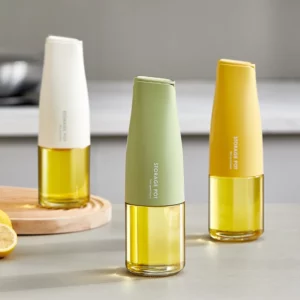 500ML Glass Oil Bottle Gravity Open Oil Bottle Leakproof Olive Oil Dispenser Camping BBQ Baking Soy Sauce Container Pot Jar - Image 7