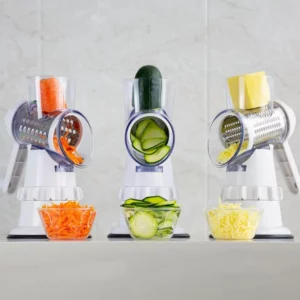 3 In 1 Vegetable Slicer Manual Kitchen Accessories Grater For Vegetable Cutter Round Chopper Mandolin Shredder Potato Home Kitch - Image 3