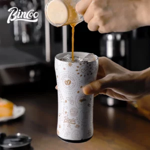 380ml Insulated Coffee Mug Creative Design Stainless Steel Car Water Thermos Vacuum Flask Water Bottle Mini Portable Travel Mug - Image 6