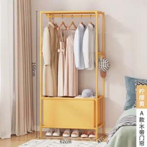 Shoes Entrance Hall Coat Rack Video Hanger Shelf Chair Wall Coat Racks Furniture Home Burros for Resistant Clothes Rack Standing - Image 6