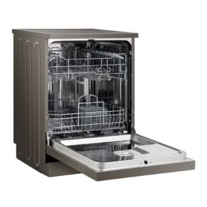 Hisense Freestanding Stainless Steel Dishwasher HS622E90G, 13 Place Settings, 2 Basktes, 8 Programs, Eco Program, Crystal Wash, Extra Dry, Half Load, Power Off Memory, Self-Clean Program, Child Lock, Start Delay 44 kg 1850 W HS622E90G Grey - Image 6