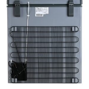 SPJ 150L Chest Freezer, Single Door Hard Top Smooth White Interior, Sliding Inner Door, Powerful Compressor, Home & Restaurant Freezer 150L chest freezer energy saving chest freezer,High-Efficiency Compressor, Low Noise, Energy Saving, LED Light(Grey) - Image 3