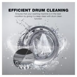 NIKAI 7KG 16 Programs Front Load Washer, Steam Wash, 1000 RPM, 4 Star Energy Saving, Fully Automatic Washing Machine, Digital LCD Display, Child Lock, Best For Home And Small Family 7 kg 137 kW 7 kg 137 kW NWM701FN9S Silver - Image 3