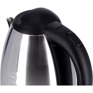 KRYPTON Stainless Steel Electric Kettle with 360-Degree Rotation Base, Auto Safety Off, Perfect for Boiling Water, Milk & Tea, Protection from Overheating and Dry Boil 1.8 L 1500 W 1500 KNK6009B Silver - Image 4