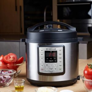 Electric Pressure Cooker, 6 Liters, Smart Pot Eko,9 In 1 Rice Cooker, Slow Cooker, Steamer, Sauté Pot, Yogurt Maker & More,14 Smart Programs 6 L 1000 W SP104 Silver/Black - Image 4