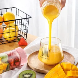 Electric Blender Mitsubishi Suitable Portable Multifunctional Juicer, Small Household Juicer Cup, Mini Electric Juice Maker - Image 4